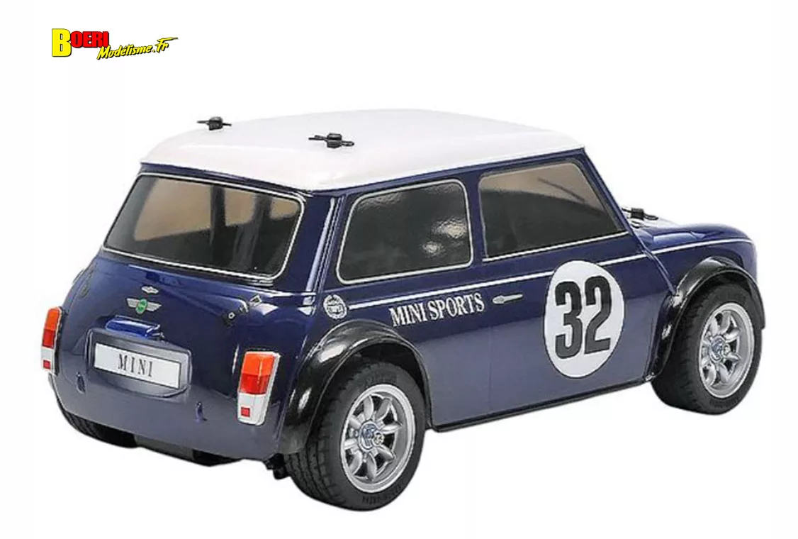 voiture télécommandée Tamiya Mini Cooper Racing MB-01 électrique en kit à monter référence 58747 voiture télécommandée Tamiya Mini Cooper Racing MB-01 électrique en kit à monter référence 58747
