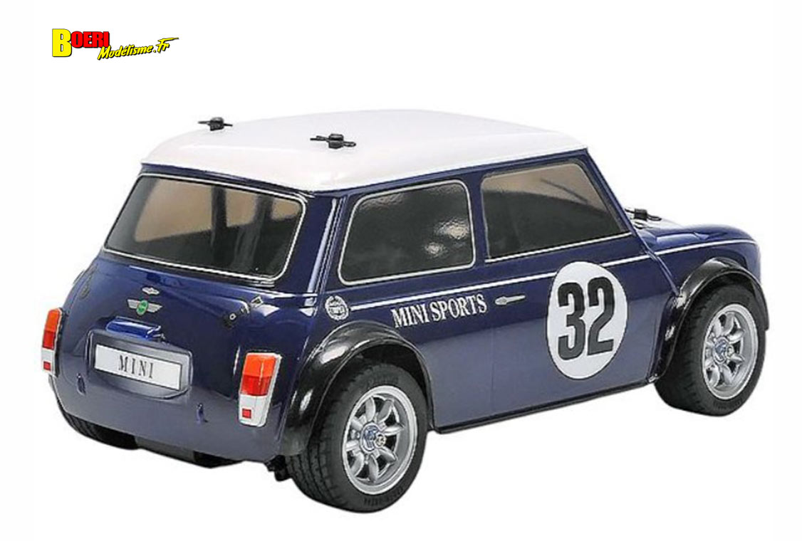 voiture télécommandée Tamiya Mini Cooper Racing MB-01 électrique en kit à monter référence 58747