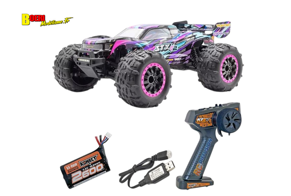 voiture télécommandée Funtek STX G2 Stadium Truck électrique1/12 XL référence ftk-stx-g2-gr-