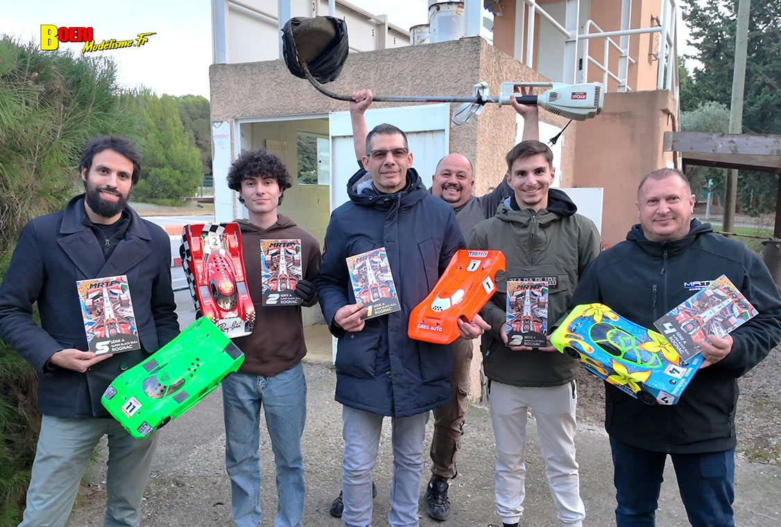 challenge mini racing tour de provence à Rognac club macr 14 décembre 2025 avec pierre maria et grégory casubolo