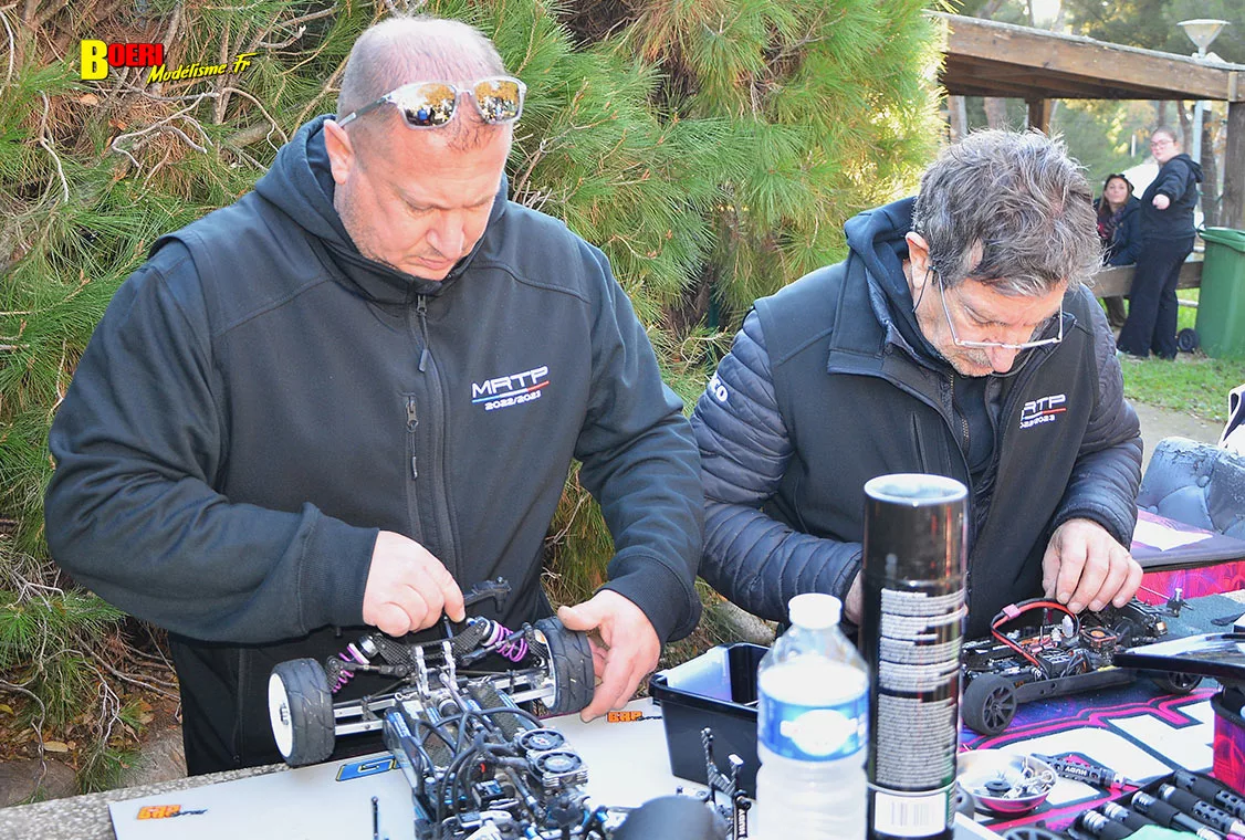 challenge mini racing tour de provence à Rognac club macr 14 décembre 2025 avec pierre maria et grégory casubolo