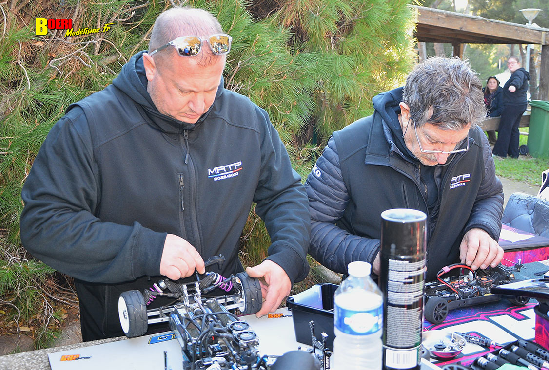 challenge mini racing tour de provence à Rognac club macr 14 décembre 2025 avec pierre maria et grégory casubolo