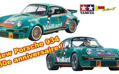 Tamiya Porsche 934 (1976) : histoire du modèle mythique