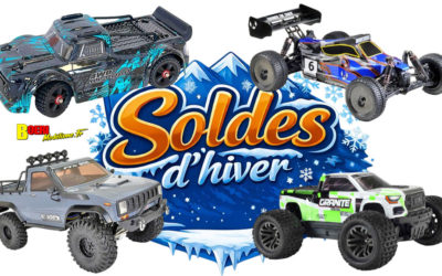 Soldes d’hiver RC Diffusion : promos sur les voitures radiocommandées et modélisme RC