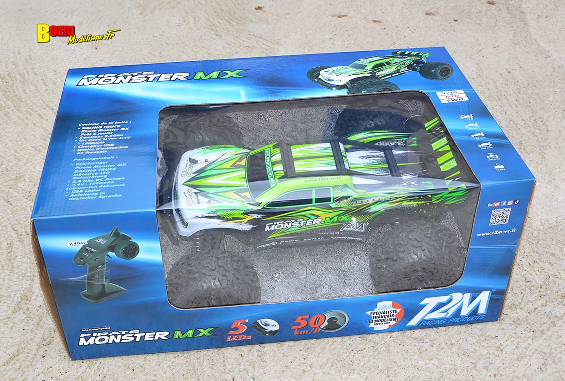 Essai complet du T2M Pirate Monster MX : test terrain, performances, autonomie et avis final sur ce monster truck RC T2M. Essai complet du T2M Pirate Monster MX