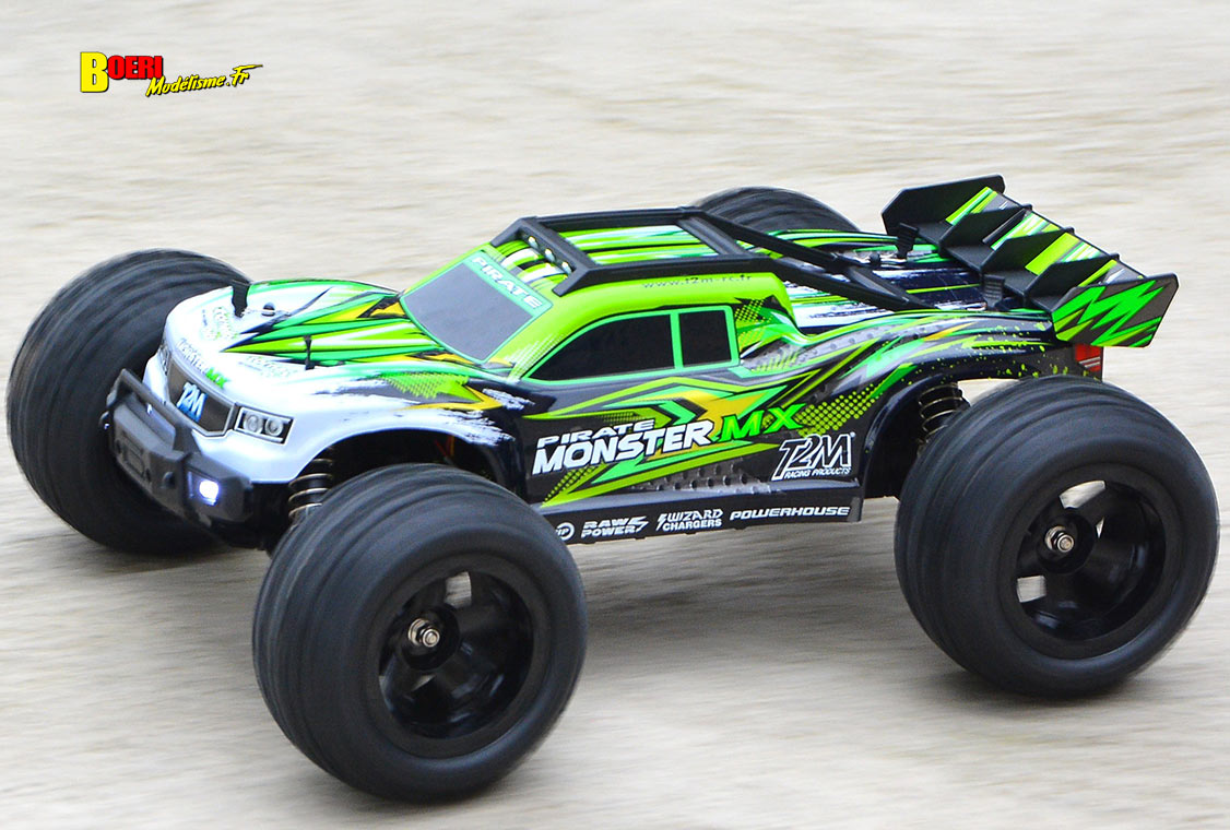 Essai complet du T2M Pirate Monster MX : test terrain, performances, autonomie et avis final sur ce monster truck RC T2M. Essai complet du T2M Pirate Monster MX