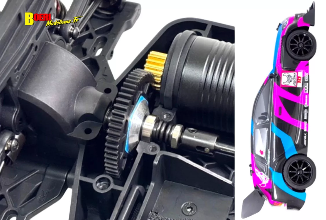 voiture télécommandée Absima Aero -X piste 1/10 4wd brushless électrique référence 12231 voitures rc Absima Aero-X, Sti-X et SupraSlide drift réf : 12230, 12231,12232,12233 et 12234