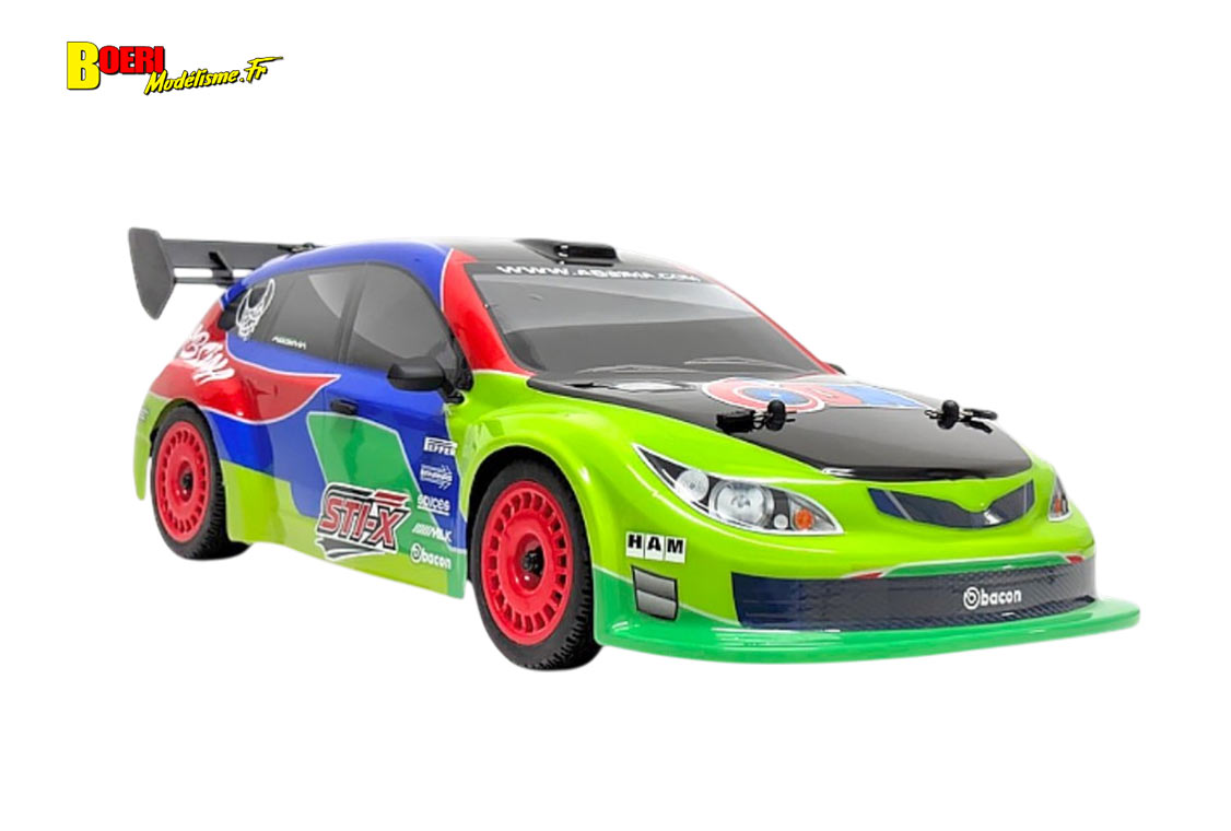voiture télécommandée Absima STi -X piste 1/10 4wd brushless électrique référence 12234 voitures rc Absima Aero-X, Sti-X et SupraSlide drift réf : 12230, 12231,12232,12233 et 12234