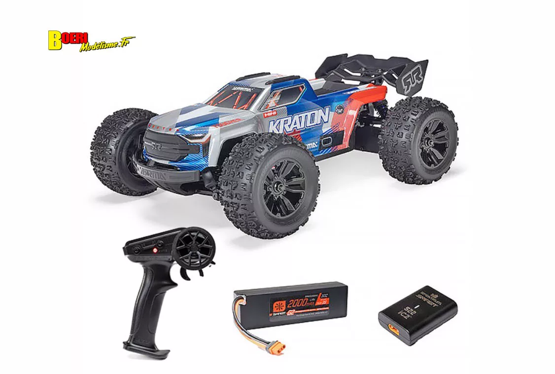 Découvrez notre test complet du ARRMA Mini Kraton 3S BLX 1/16 4X4 RTR : performances, vitesse, autonomie et avis sur ce monster truck RC brushless puissant. Découvrez notre test complet du ARRMA Mini Kraton 3S BLX 1/16 4X4 RTR : performances, vitesse, autonomie et avis sur ce monster truck RC brushless puissant.