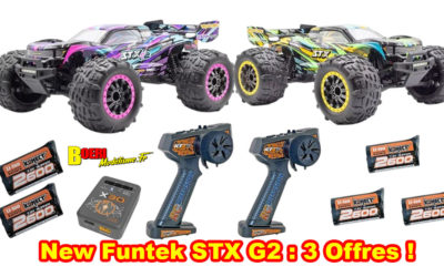 Funtek STX G2 Stadium Truck 4WD 1/12 XL : Test, Avis et Caracteristiques