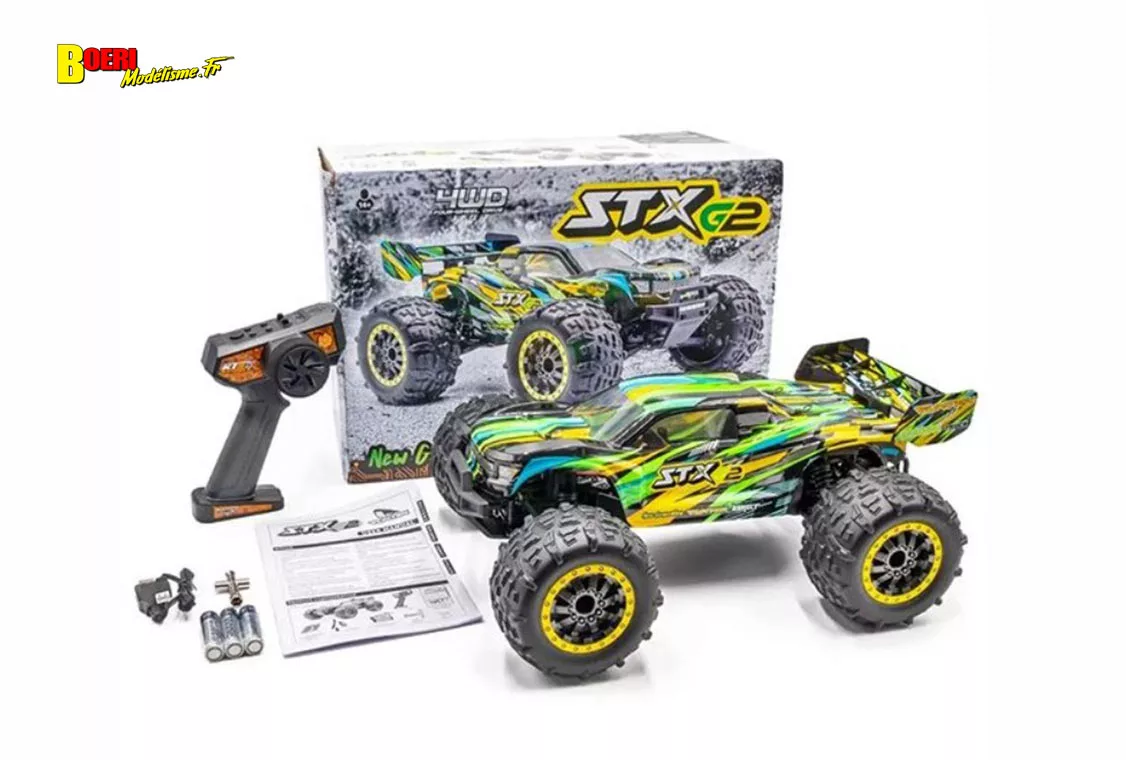 Le Funtek STX G2 Stadium Truck 4WD 1/12 XL est un truck RC puissant et fun. Découvrez ses caractéristiques, performances et notre avis complet. Le Funtek STX G2 Stadium Truck 4WD 1/12 XL est un truck RC puissant et fun. Découvrez ses caractéristiques, performances et notre avis complet.