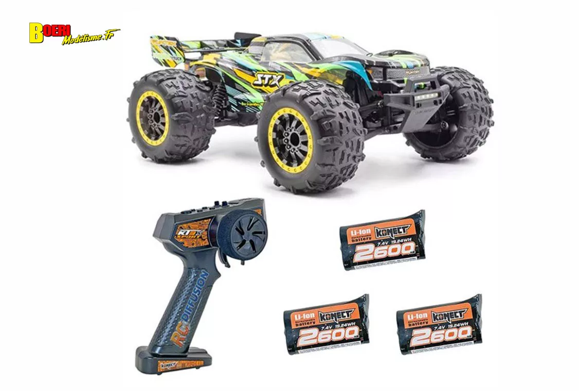 Le Funtek STX G2 Stadium Truck 4WD 1/12 XL est un truck RC puissant et fun. Découvrez ses caractéristiques, performances et notre avis complet. Le Funtek STX G2 Stadium Truck 4WD 1/12 XL est un truck RC puissant et fun. Découvrez ses caractéristiques, performances et notre avis complet.