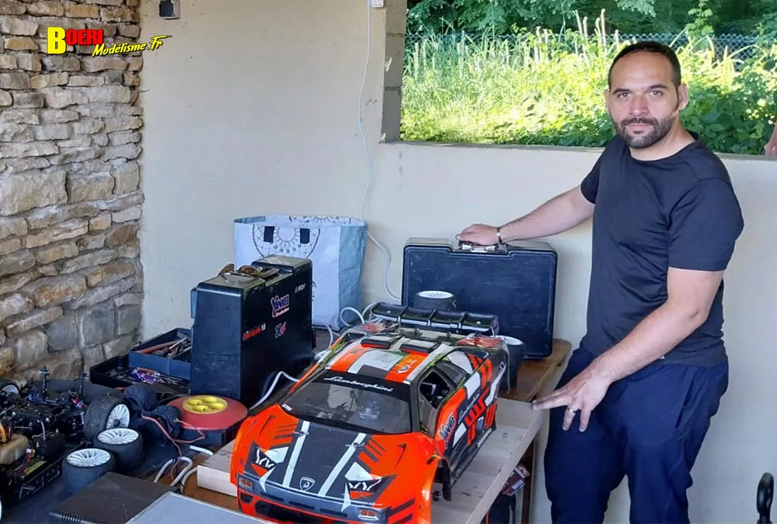 cf piste 1/5 voiture RC à Besançon club Car les 23 et 24 mai 2026