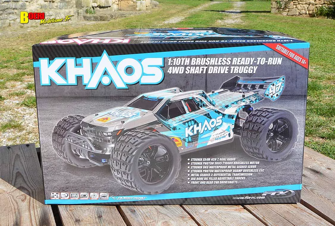 Découvrez notre test rigoureux du FTX Khaos Truggy RC 1/10 XL. Vitesse brushless, robustesse 4WD, comportement sur piste... Vaut-il son prix ? Verdict ! voiture RC FTX Khaos Truggy 4wd 1/10 XL brushless
