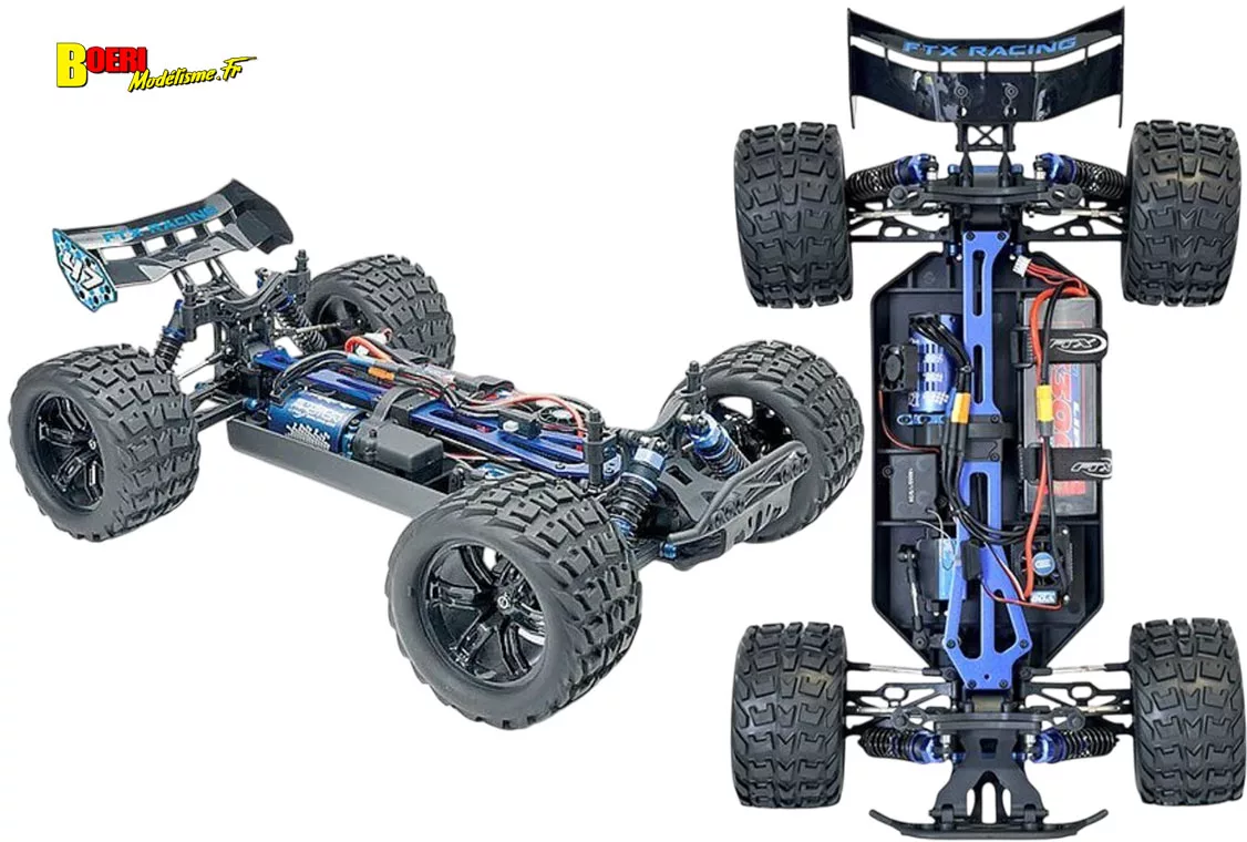 voiture RC FTX Khaos Truggy 4wd 1/10 XL brushless voiture RC FTX Khaos Truggy 4wd 1/10 XL brushless