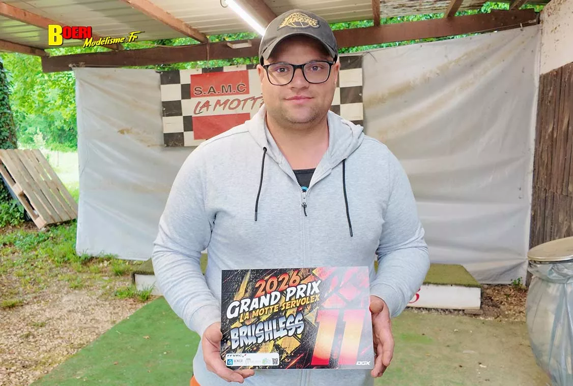 Grand Prix de la Motte Servolex SAMC TT 1/8 thermique les 02 et 03 mai 2026