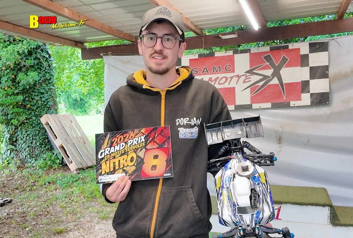 Grand Prix de la Motte Servolex SAMC TT 1/8 thermique les 02 et 03 mai 2026
