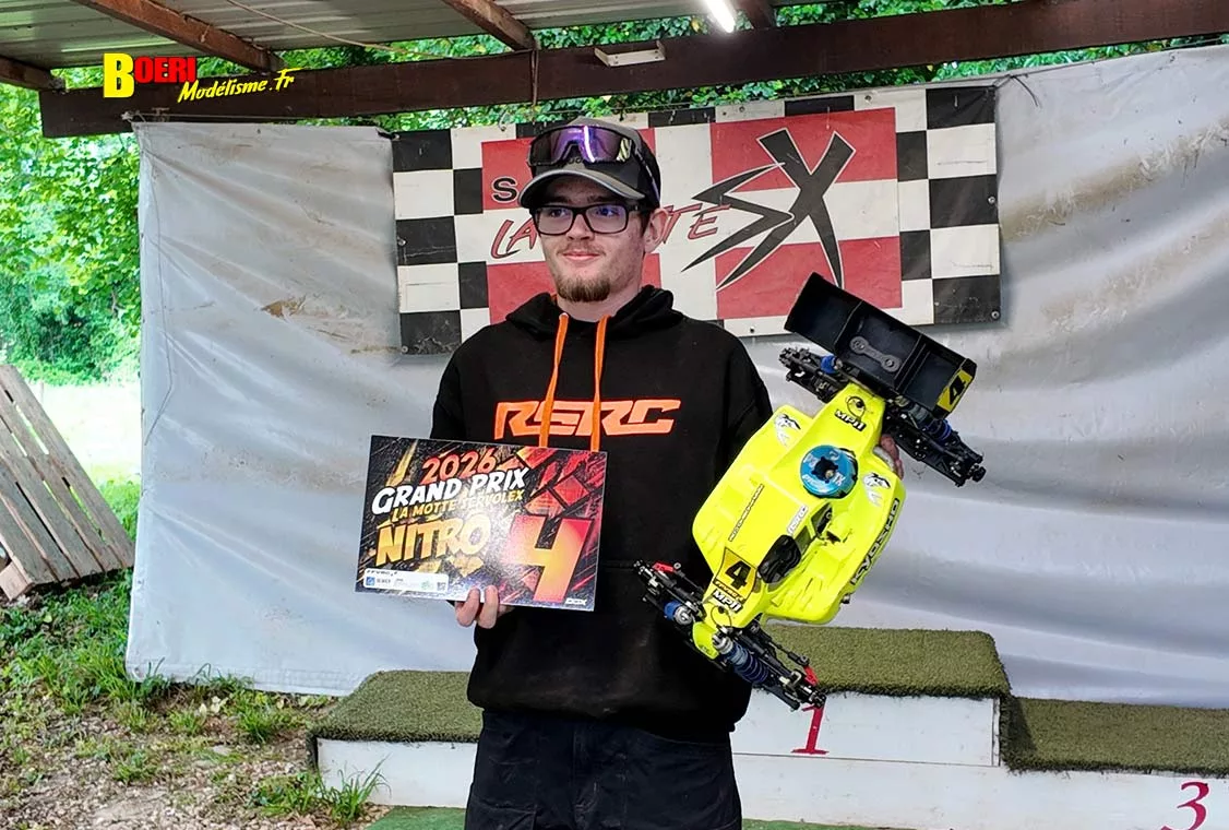 Grand Prix de la Motte Servolex SAMC TT 1/8 thermique les 02 et 03 mai 2026
