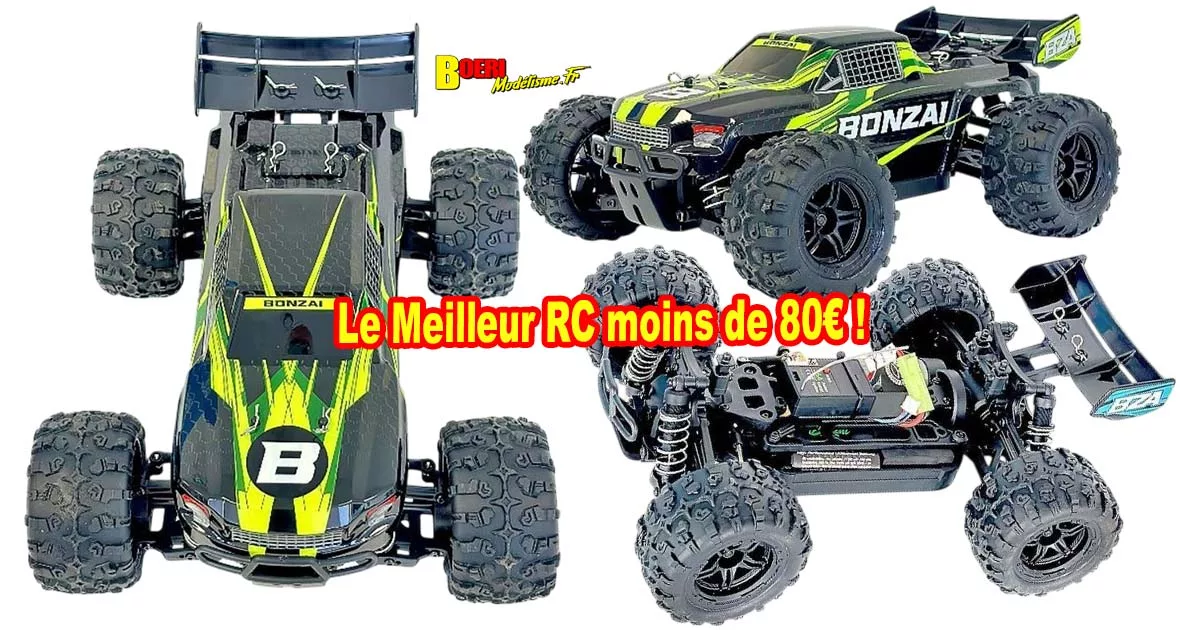 Bonzai Intrepid Monster Truck RC 1/14 4WD prêt à rouler Bonzai Intrepid Monster Truck RC 1/14 4WD prêt à rouler