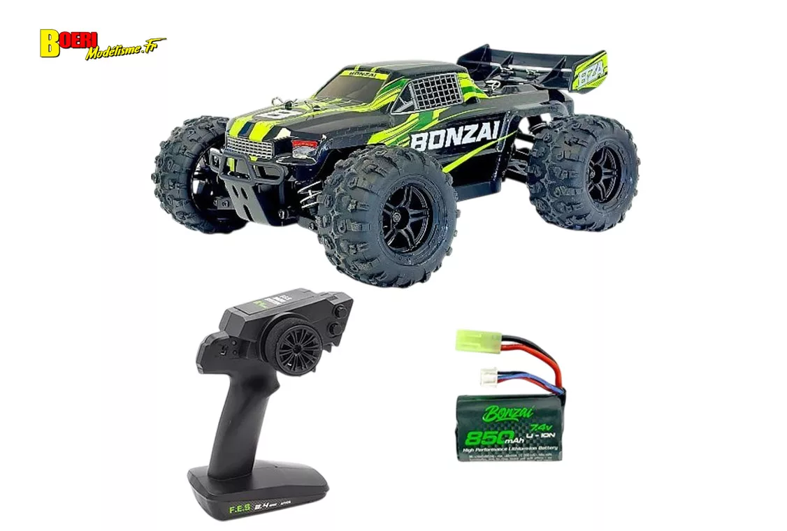 Bonzai Intrepid Monster Truck RC 1/14 4WD prêt à rouler Bonzai Intrepid Monster Truck RC 1/14 4WD prêt à rouler