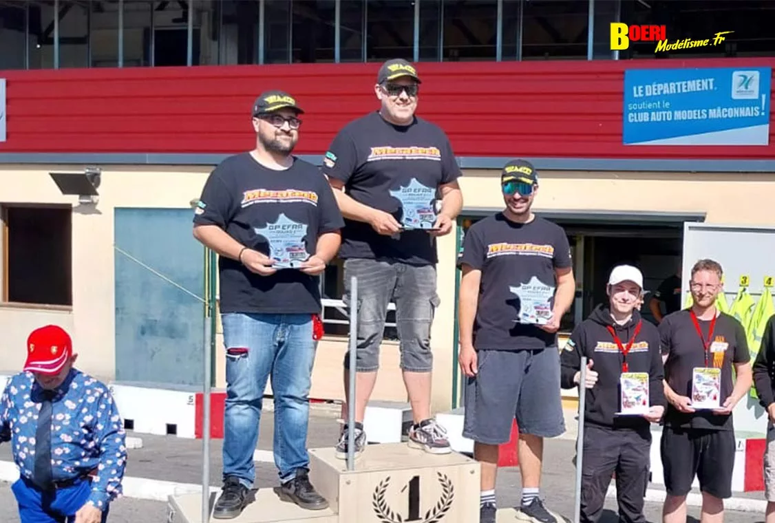 efra grand prix large scale piste 1/5 thermique à mâcon club camm du 5 au 7 juin 2026