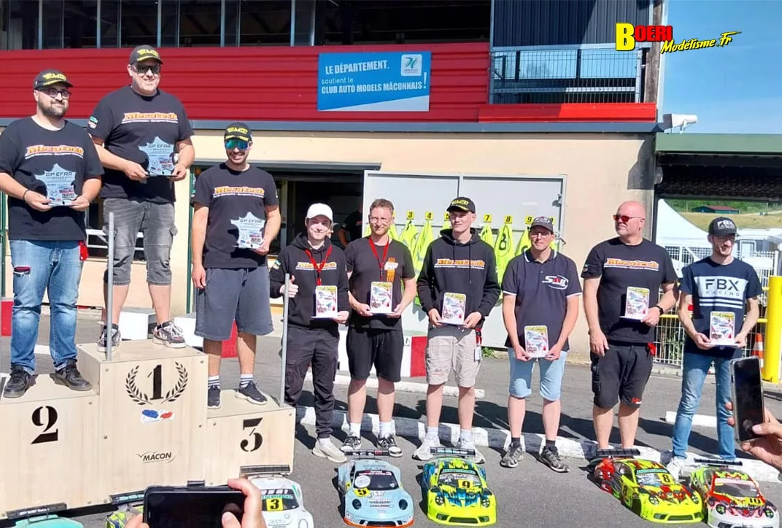 efra grand prix large scale piste 1/5 thermique à mâcon club camm du 5 au 7 juin 2026