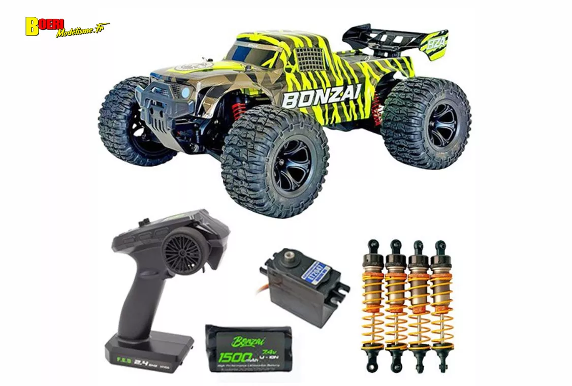 Découvrez notre test complet du Bonzai Lycan Pick Up 1/12. Performances sur le terrain, solidité, avis et conseils d'amélioration en détails. voiture radiocommandée Bonzai Lycan Pick Up 1/12 RTR 4wd