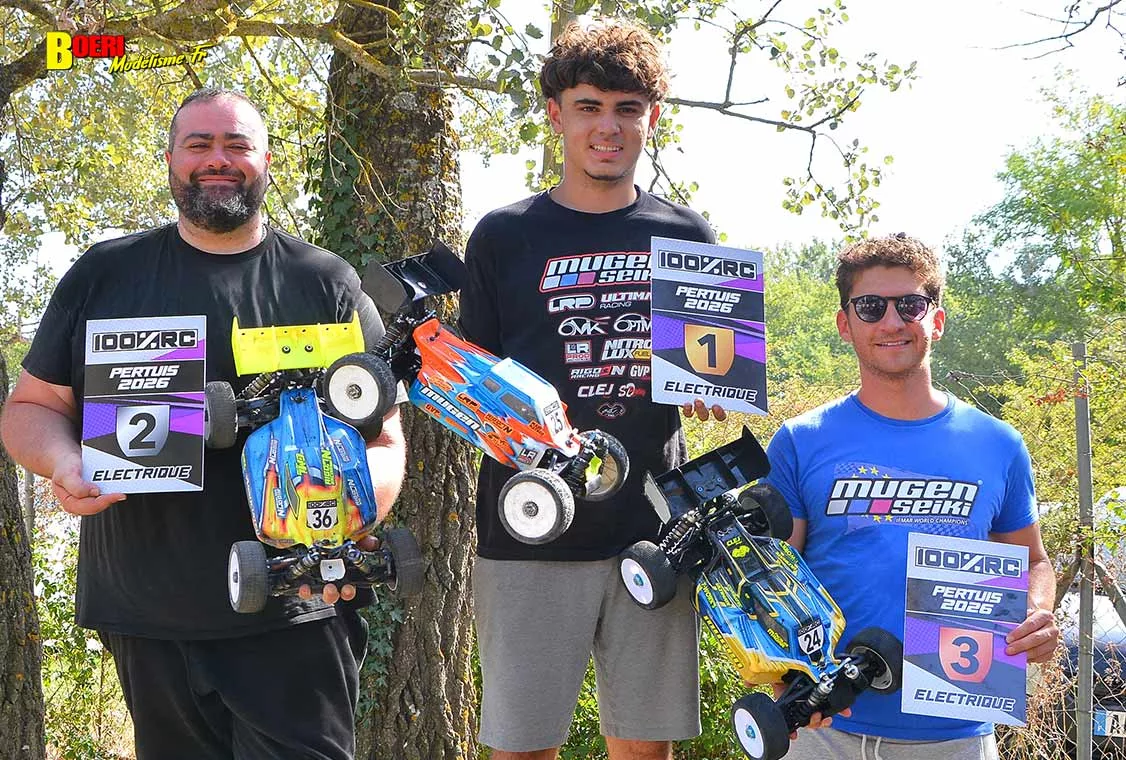 Découvrez le Challenge 100% RC 2026 à Pertuis ! Programme, catégories de voitures et circuit MBCP. Découvrez le Challenge 100% RC 2026 à Pertuis