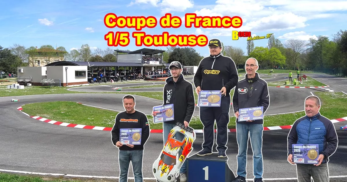 coupe de France piste 1/5 voiture RC à Toulouse Tournefeuille au TVRC les 24 et 25 octobre 2026 coupe de France piste 1/5 voiture RC à Toulouse Tournefeuille au TVRC les 24 et 25 octobre 2026